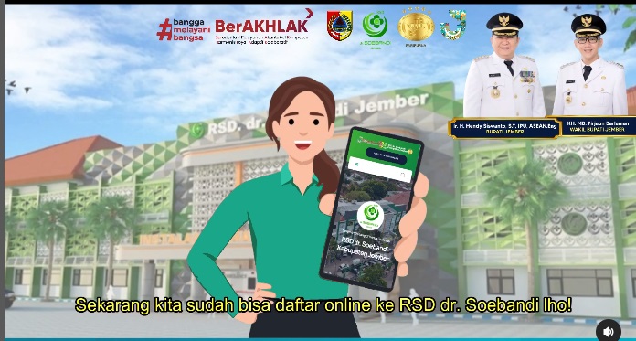 Tata Cara Pendaftaran pasien Online di RSD dr. Soebandi Jember